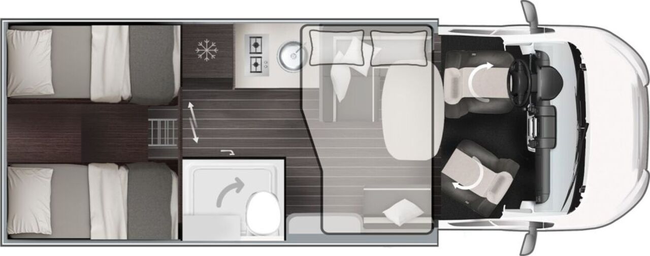 ROLLER TEAM 285 TL *ACC*TV-WIFI*LITHIUM*SOLAR*RFK* Ansicht 2 für Fahrzeugdetailseite