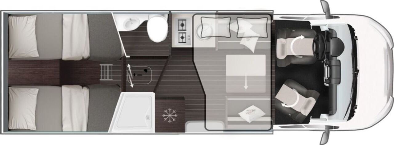 ROLLER TEAM 287 TL ACC*TV-WIFI*LITHIUM*SOLAR*RFK* Ansicht 2 für Fahrzeugdetailseite