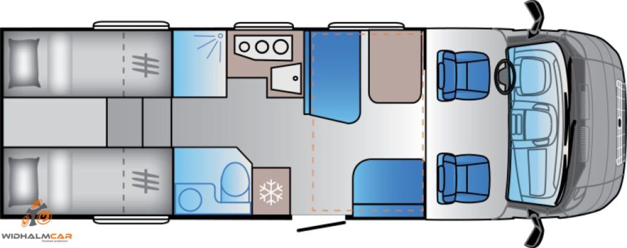 SUN LIVING 75 L LITE - ab Euro 77.960,- Ansicht 2 für Fahrzeugdetailseite