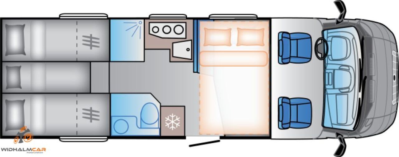 SUN LIVING 75 L LITE - ab Euro 77.960,- Ansicht 3 für Fahrzeugdetailseite