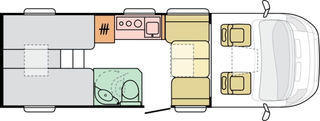 ADRIA DL 60 Years Jubiläumsmodell Ansicht 2 für Fahrzeugdetailseite