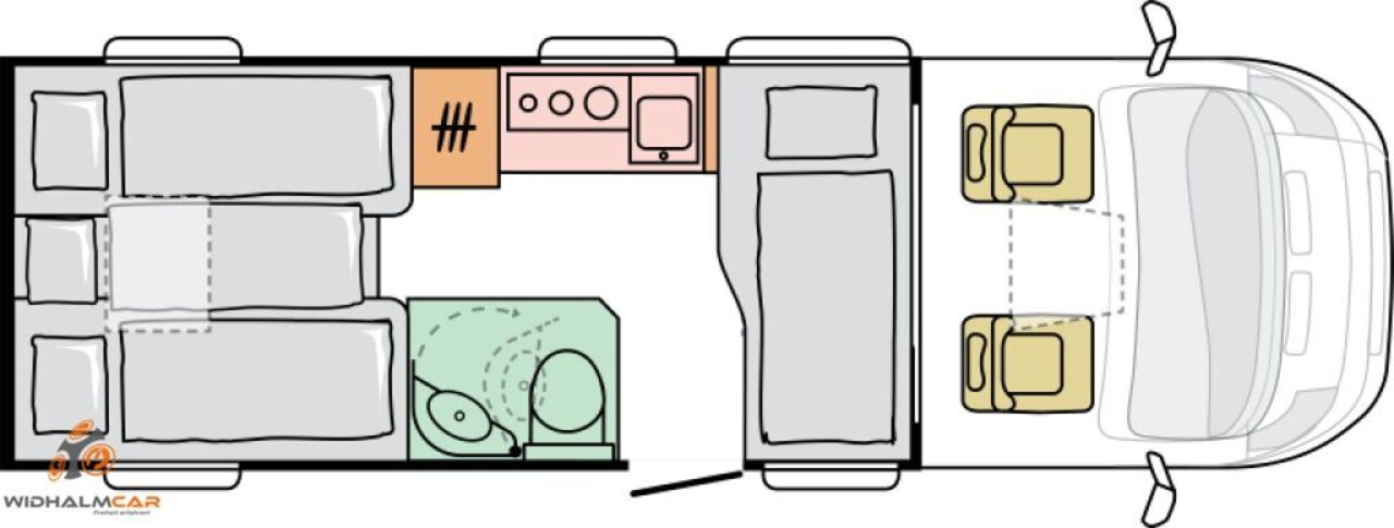 ADRIA DL 60 Years Jubiläumsmodell Ansicht 3 für Fahrzeugdetailseite