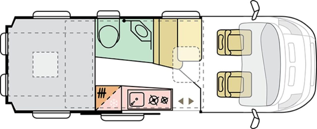 ADRIA 640 SGX 60 Years mit Aufstelldach Ansicht 2 für Fahrzeugdetailseite