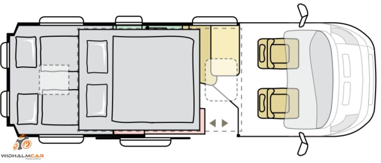 ADRIA 640 SGX 60 Years mit Aufstelldach Ansicht 3 für Fahrzeugdetailseite