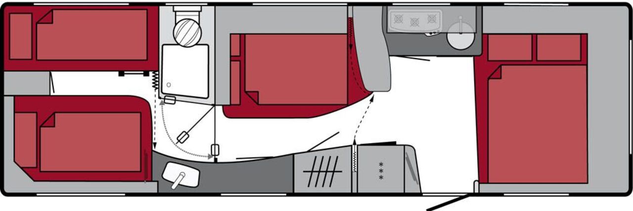 TABBERT 700 KD Rangierhilfe Ansicht 3 für Fahrzeugdetailseite