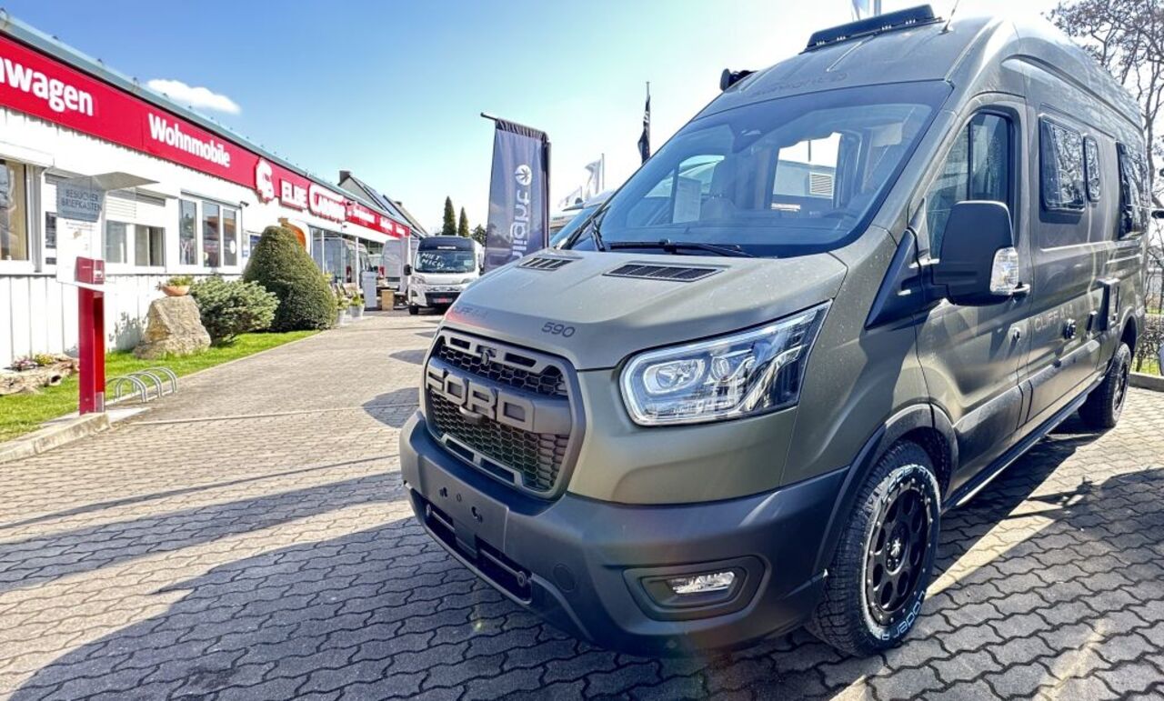SUNLIGHT CLIFF 590 4x4 Greentrek Anhängekupplung Ansicht 4 für Fahrzeugdetailseite