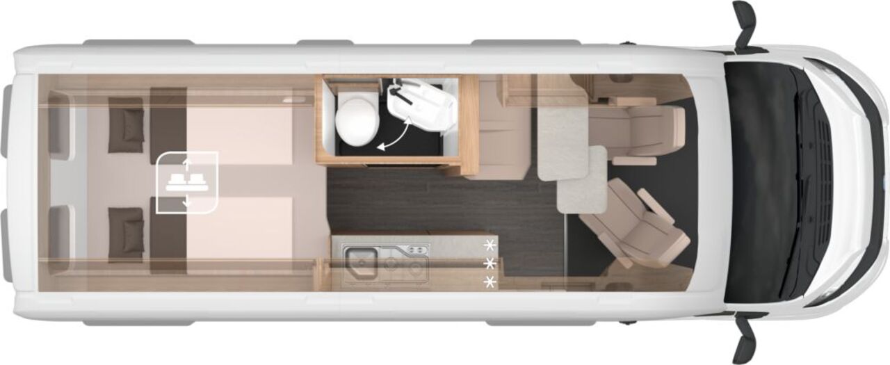 KNAUS 630 MX Automatik , 180 PS Ansicht 2 für Fahrzeugdetailseite