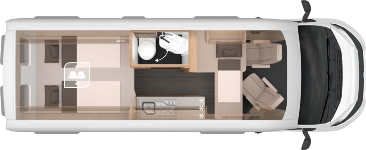 KNAUS 630 MX Automatik , 180 PS Ansicht 3 für Fahrzeugdetailseite