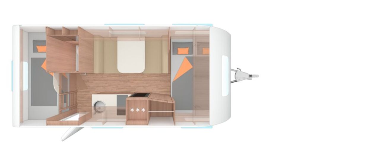 WEINSBERG 470 QDK Aktion  ! Duschausbau-Paket Ansicht 2 für Fahrzeugdetailseite