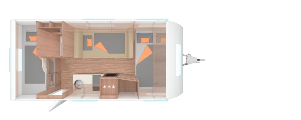 WEINSBERG 470 QDK Aktion  ! Duschausbau-Paket Ansicht 3 für Fahrzeugdetailseite