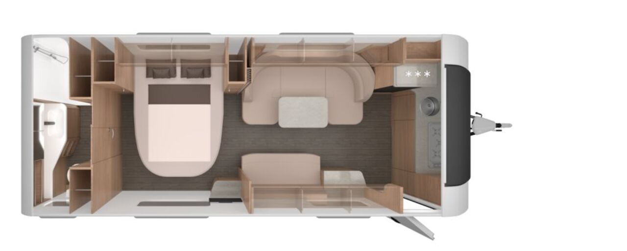 KNAUS 650 PXB Black Selection Klimaanlage Dach Ansicht 2 für Fahrzeugdetailseite