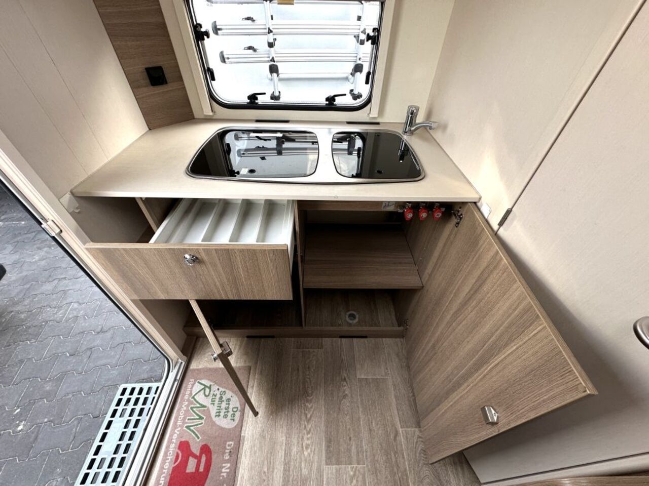 DETHLEFFS 390 QSH Rangierhilfe Ansicht 12 für Fahrzeugdetailseite