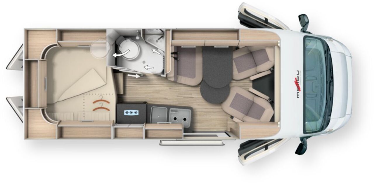 MALIBU 600 DB K charming coupé MJ 2026- 140 PS Automatik-2335 Ansicht 2 für Fahrzeugdetailseite