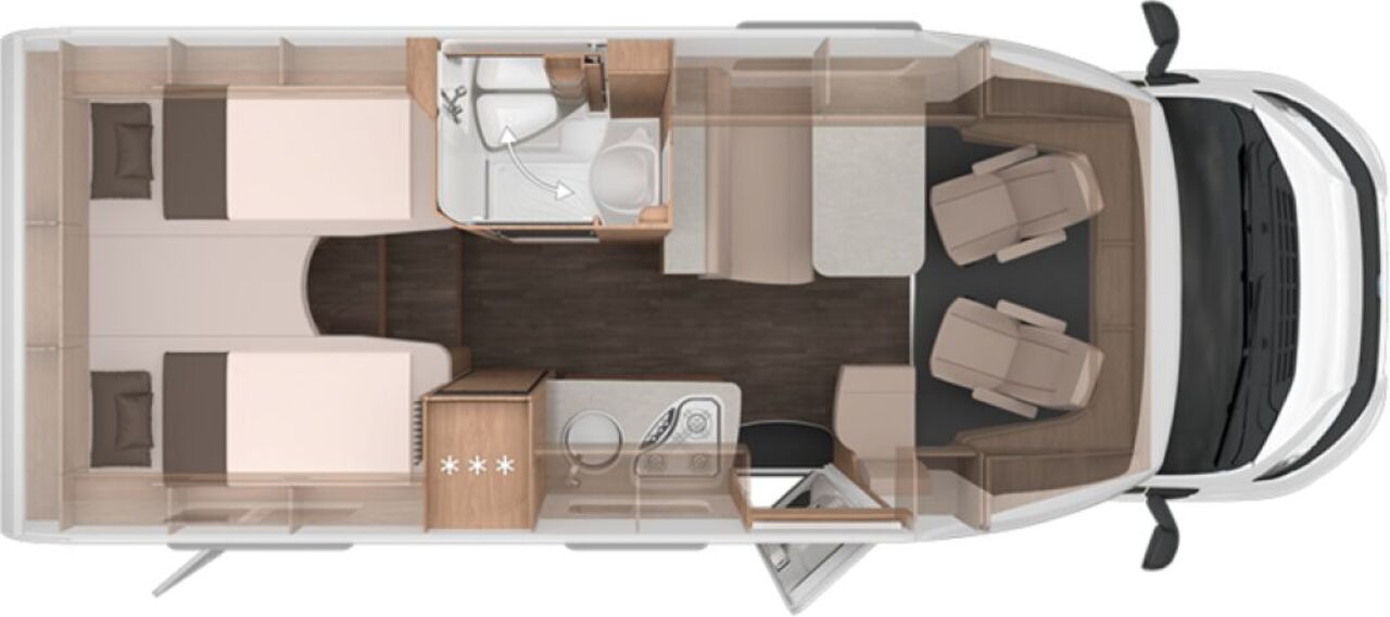 KNAUS 650 MEG Platinum Selection 140 PS / Automatik, 4045 Ansicht 2 für Fahrzeugdetailseite