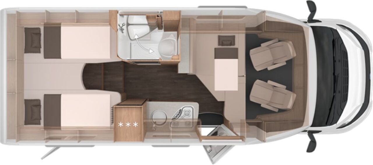 KNAUS 650 MEG Platinum Selection 140 PS / Automatik, 4045 Ansicht 3 für Fahrzeugdetailseite