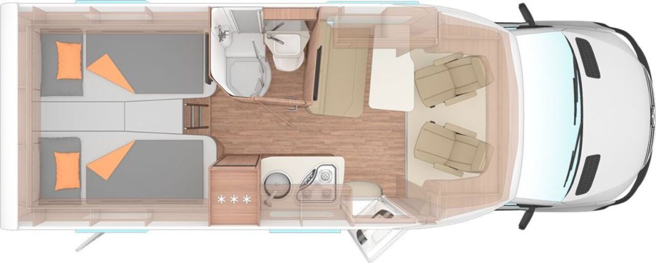 WEINSBERG 640 MEG EDITION [PEPPER] Mercedes  170PS Automatik-1227 Ansicht 2 für Fahrzeugdetailseite