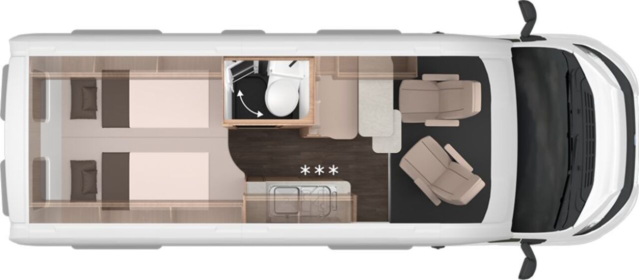 KNAUS 600 ME Platinum Selection 140 PS / Automatik - 4050 Ansicht 2 für Fahrzeugdetailseite