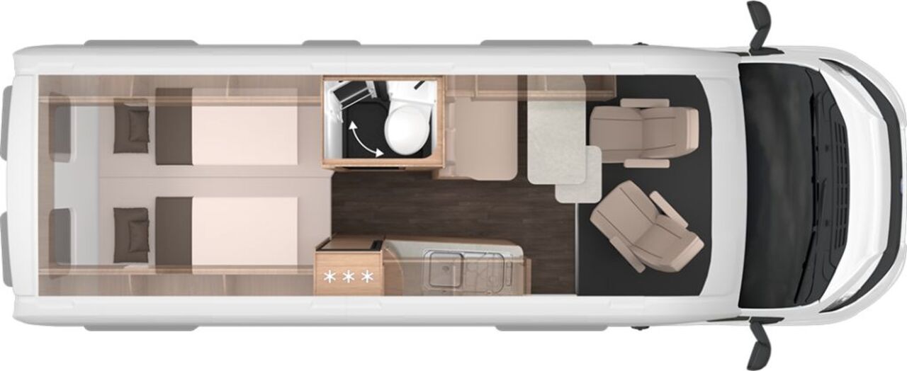 KNAUS 630 ME Platinum Selection 180 PS / Automatik - 4051 Ansicht 2 für Fahrzeugdetailseite