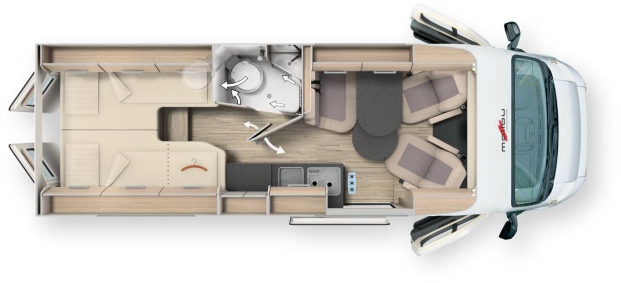 MALIBU 640 LE RB charming coupé 180 PS Automatik - 2366 Ansicht 2 für Fahrzeugdetailseite