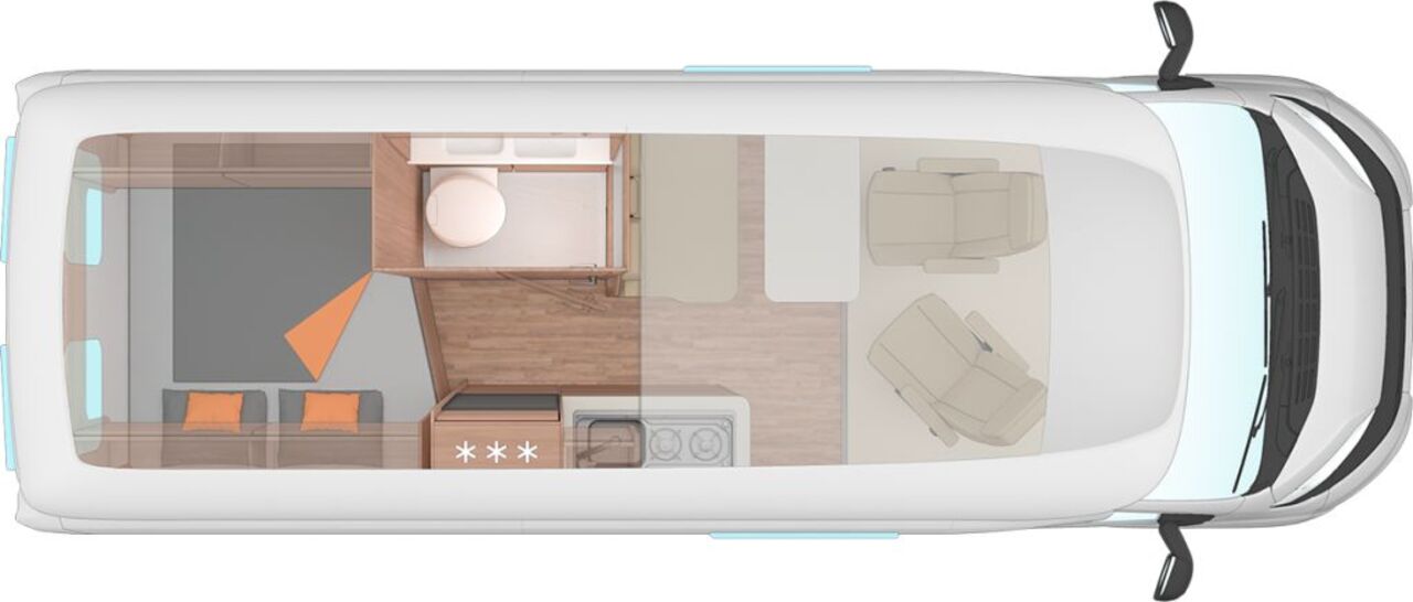 WEINSBERG 600 MQH EDITION [FIRE] 140 PS Automatik - 1269 Ansicht 2 für Fahrzeugdetailseite