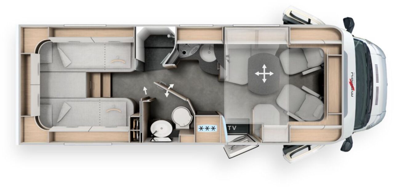 MALIBU 470 RB-LE "K" comfort 4.2t 180 PS / Automatik, 2372 Ansicht 2 für Fahrzeugdetailseite