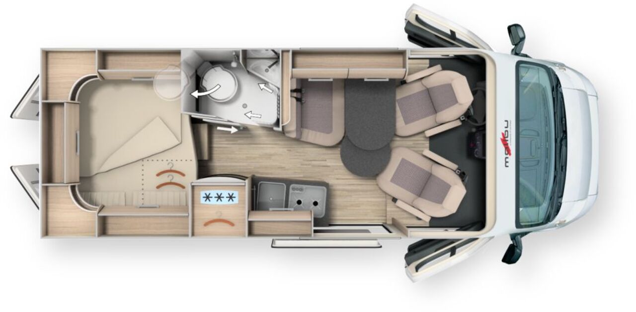 MALIBU 600 DB Fiat 140 PS Automatik 108-2210 Ansicht 2 für Fahrzeugdetailseite
