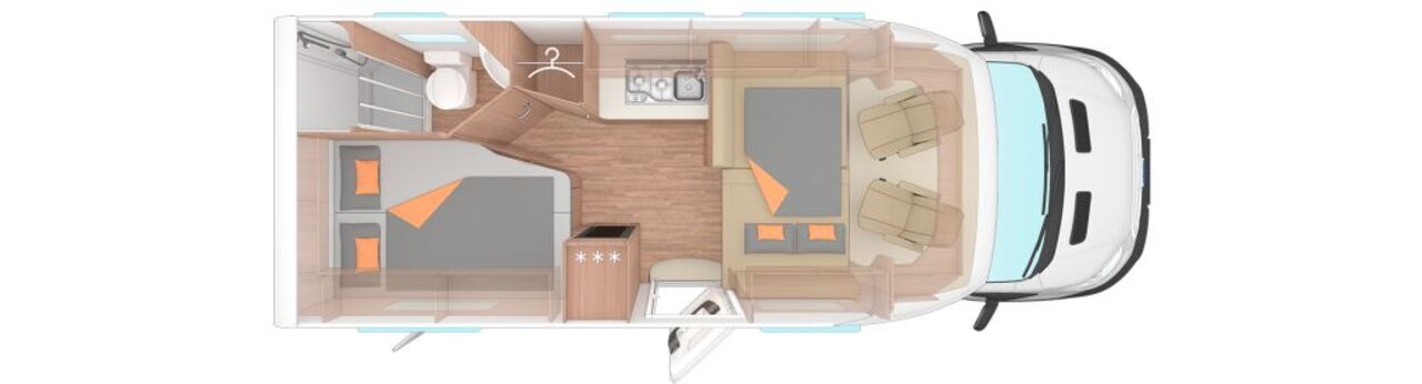 WEINSBERG 650 MF 155 PS / Schalter, S611 - 1096 Ansicht 3 für Fahrzeugdetailseite