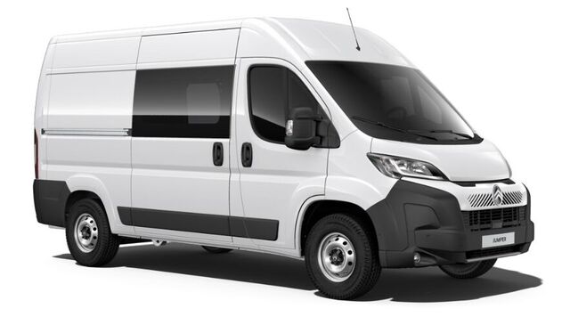 CITROEN Jumper 35 BlueHDi L2H2 3,5t teilverglast Ansicht 2 für Fahrzeugdetailseite