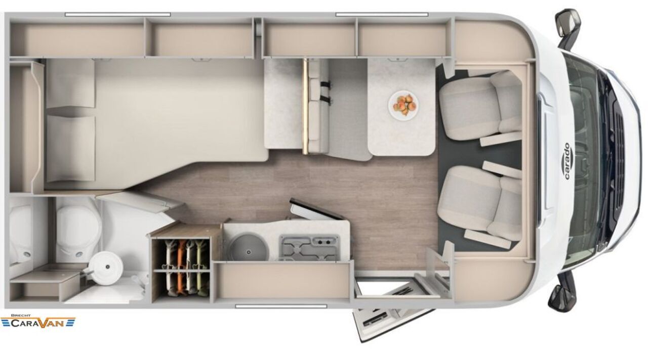 CARADO 135 Pro+ TOP Ausstattung Ansicht 2 für Fahrzeugdetailseite