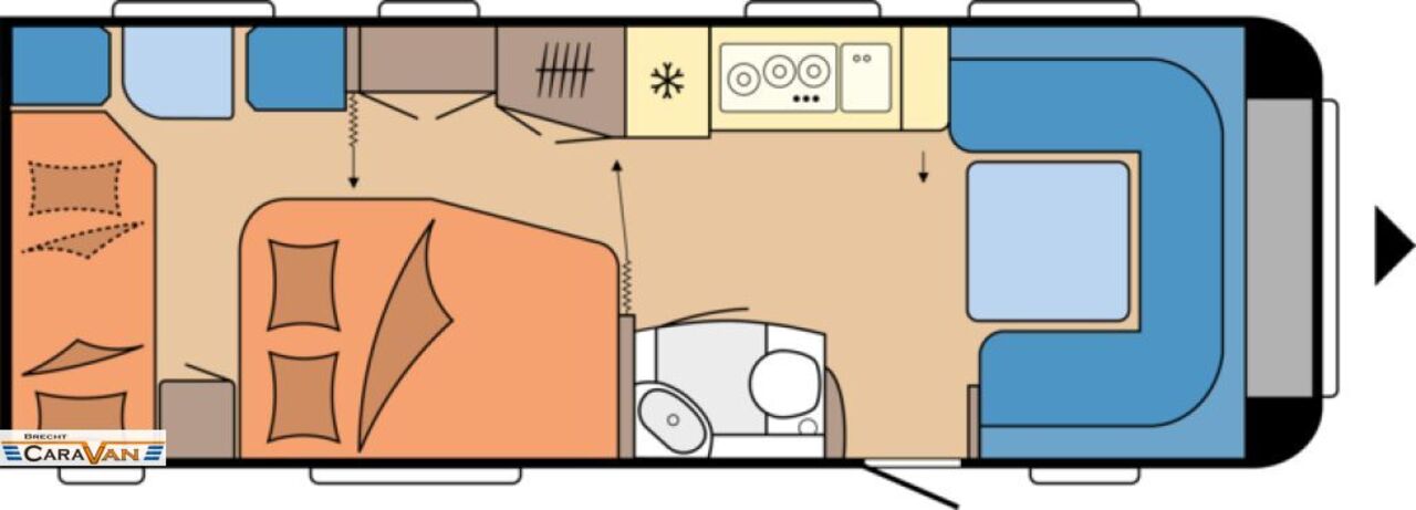 HOBBY 650 KFU MESSE ANGEBOTE ON TOP Ansicht 2 für Fahrzeugdetailseite