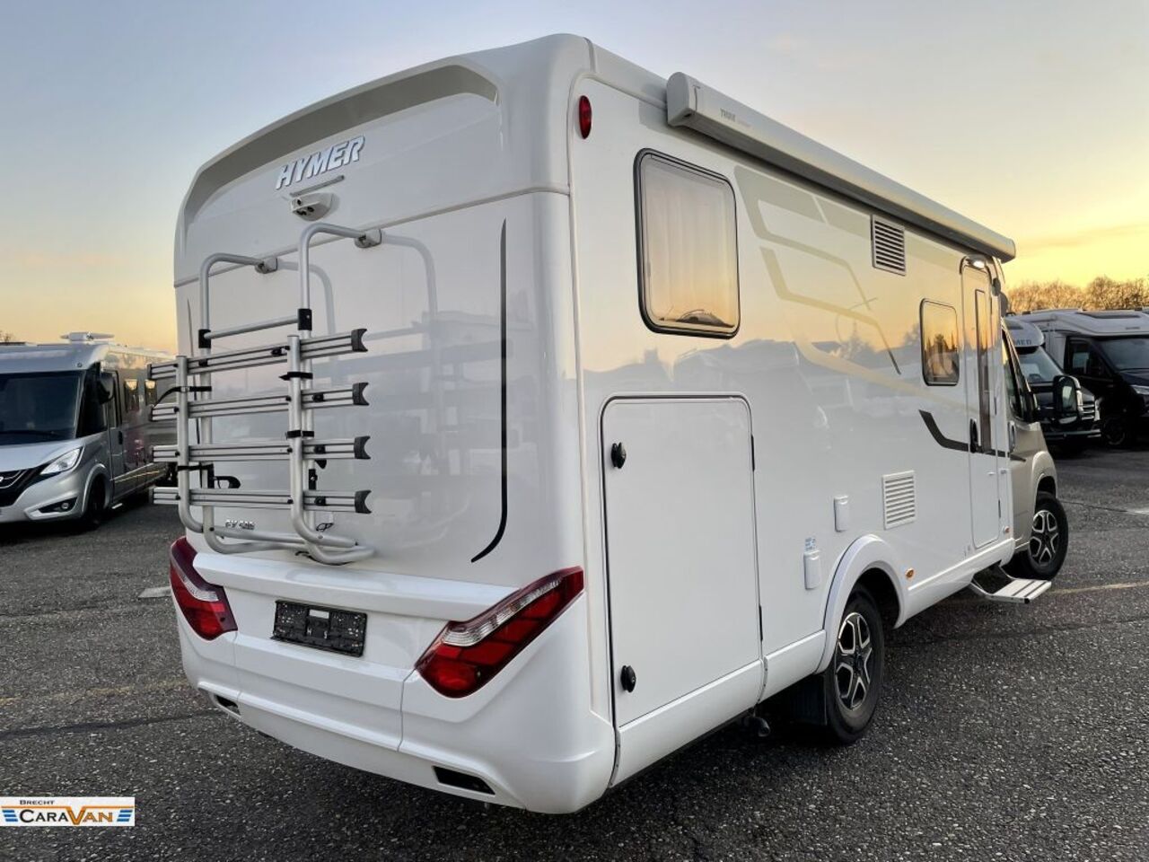 HYMER-ERIBA 580 Pure Automatik  XXL Bett Ansicht 19 für Fahrzeugdetailseite