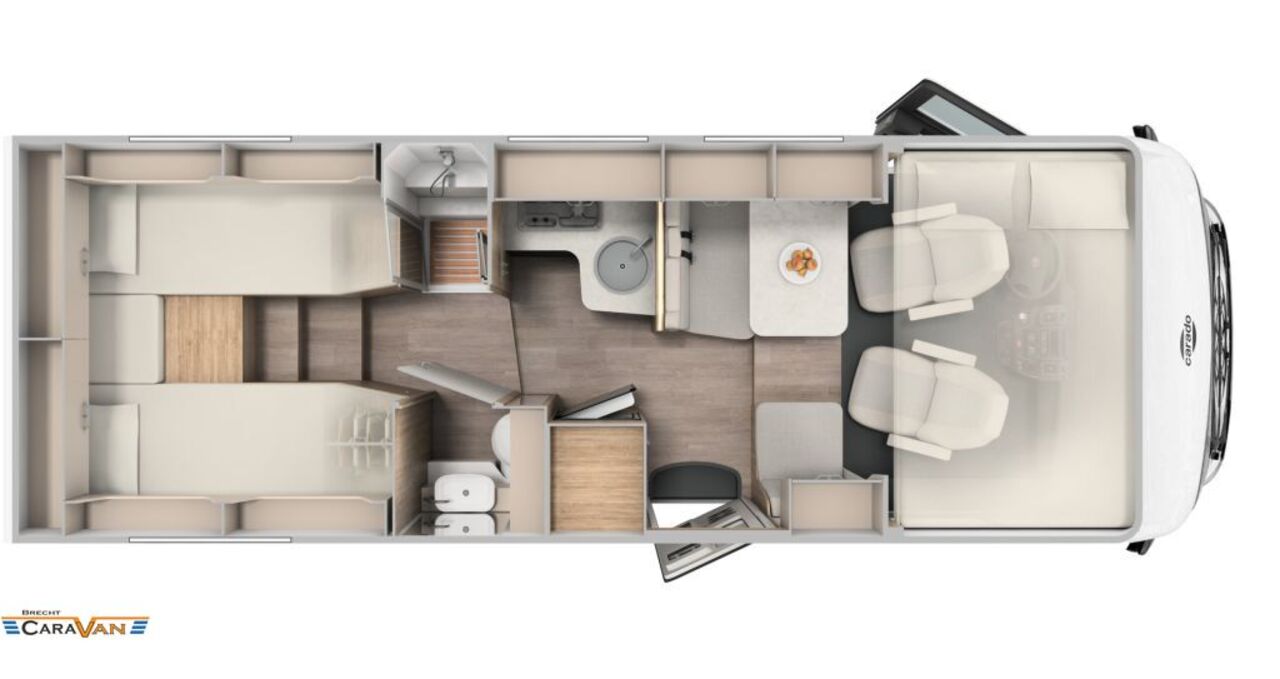 CARADO 447 Pro+ 8G/Combi 6E/el.Bremse uvm. Ansicht 2 für Fahrzeugdetailseite