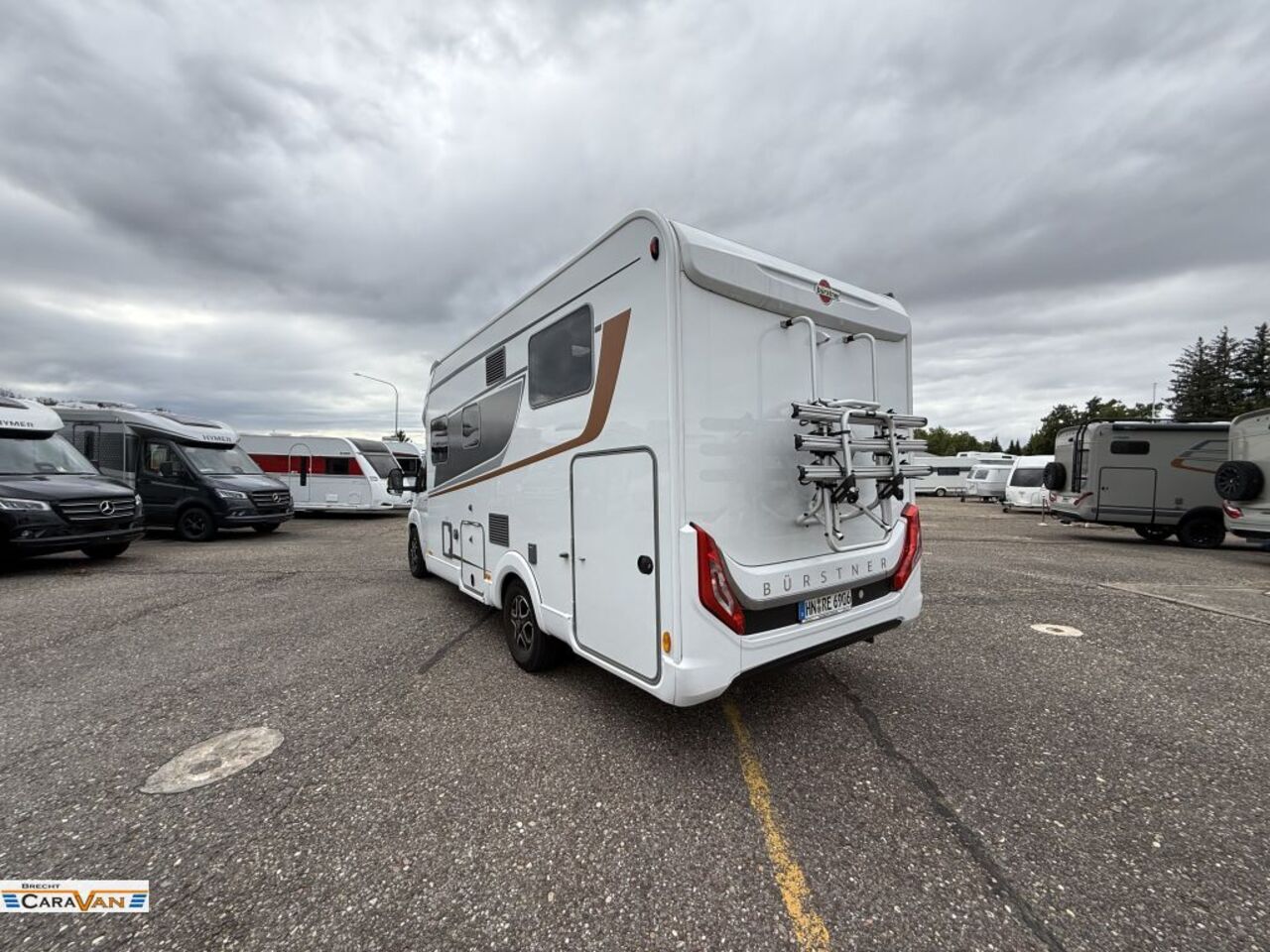 BÜRSTNER 690 G Harmony Line Hubbett / Dachklima Ansicht 20 für Fahrzeugdetailseite
