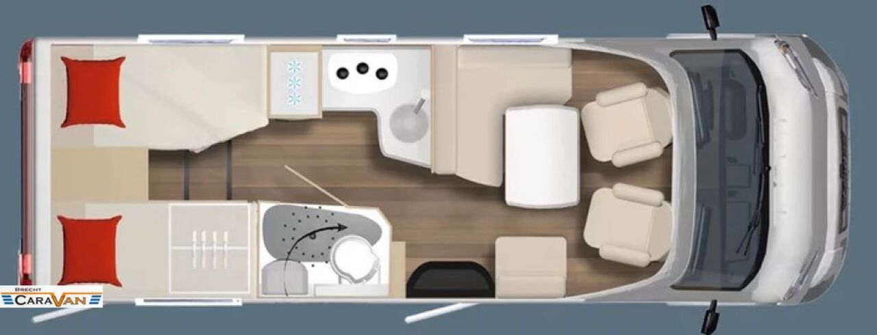 BÜRSTNER 690 TD GSR II Asisstenzsysteme Ansicht 2 für Fahrzeugdetailseite