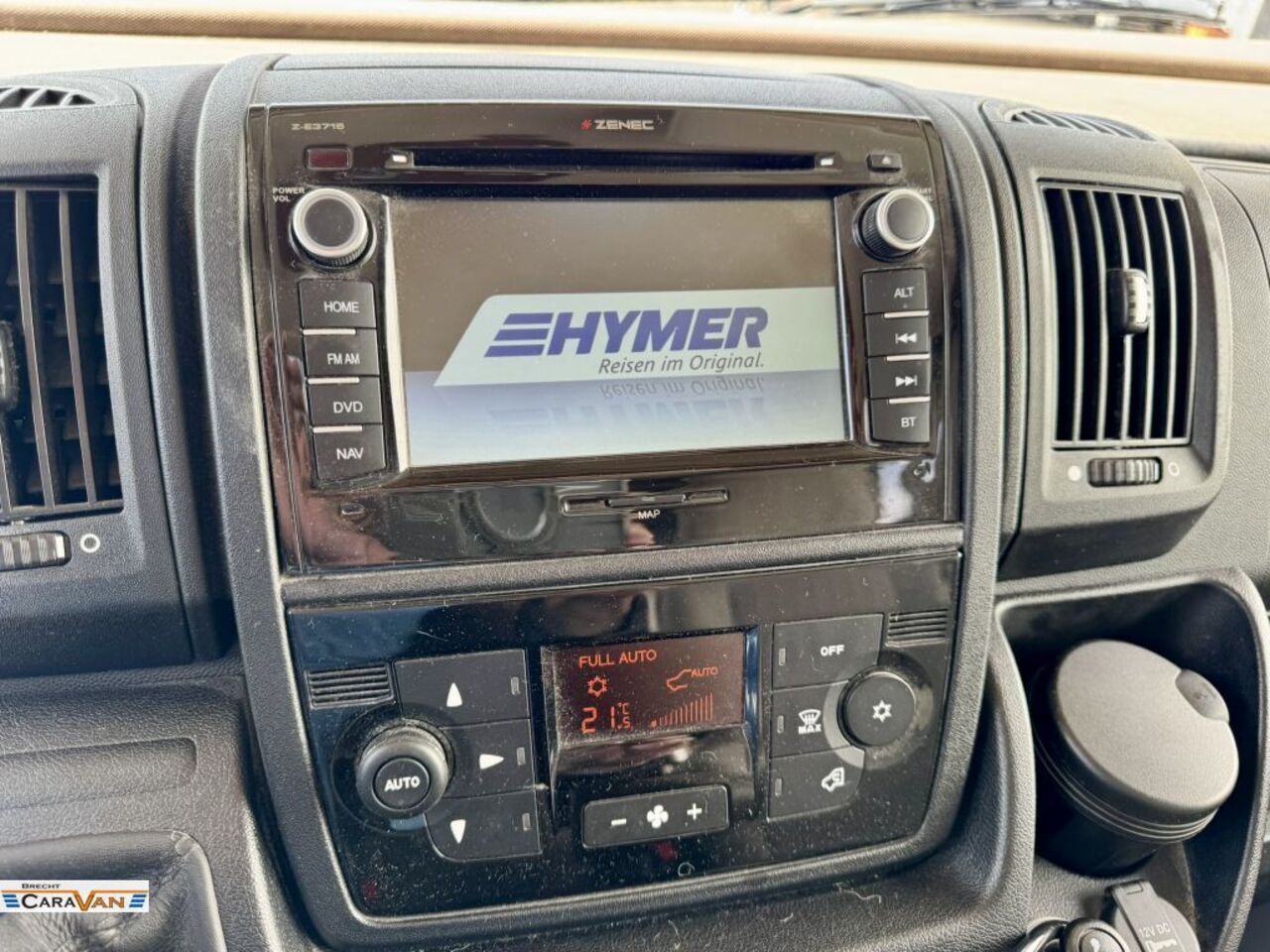 HYMER-ERIBA 598 PremiumLine Stützen/Klima/GFK Ansicht 12 für Fahrzeugdetailseite