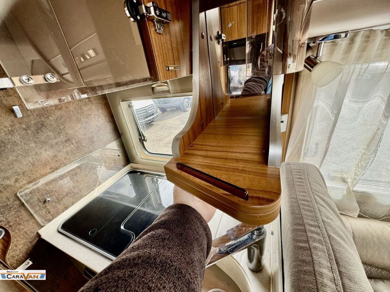 HYMER-ERIBA 598 PremiumLine Stützen/Klima/GFK Ansicht 18 für Fahrzeugdetailseite