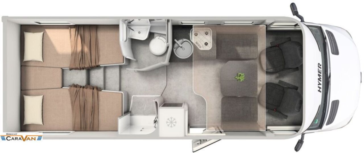 HYMER-ERIBA 685 Winter- & Chassis-Paket Ansicht 2 für Fahrzeugdetailseite