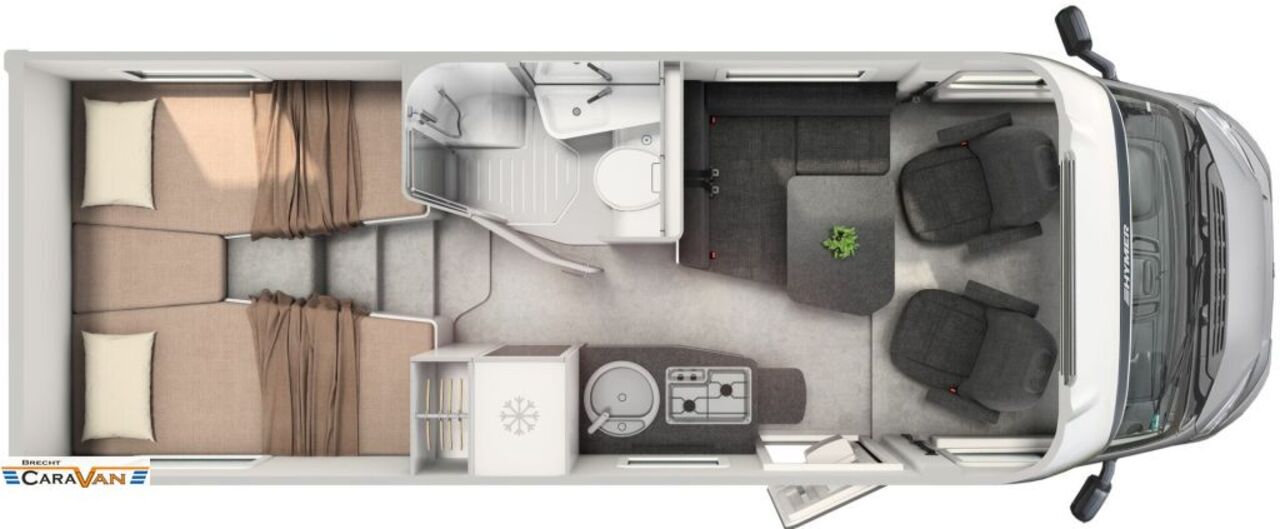 HYMER-ERIBA 580 Xperience Ansicht 2 für Fahrzeugdetailseite