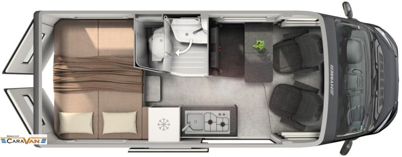 HYMER-ERIBA Yellowstone 601 Automatik/Schlafdach/AT-Reifen Ansicht 2 für Fahrzeugdetailseite