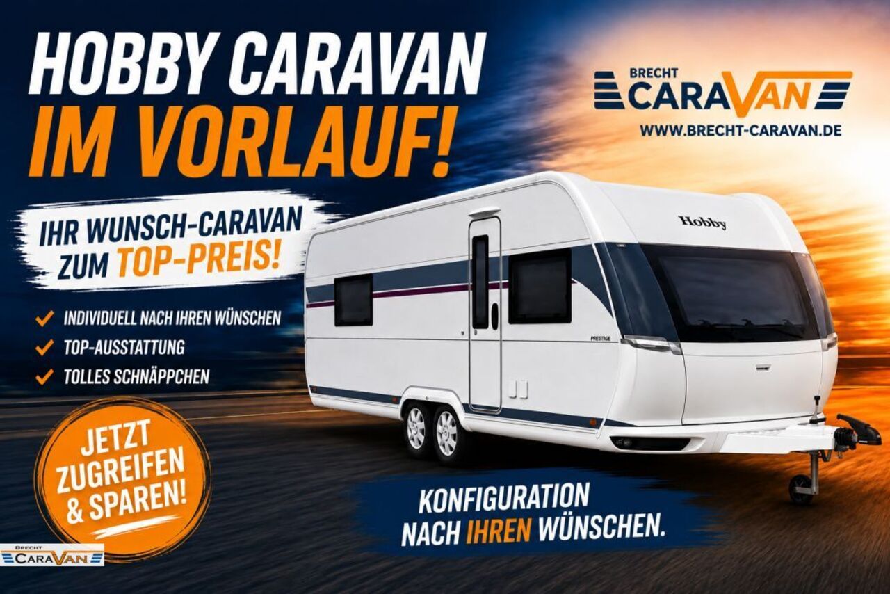 HOBBY 720 WQC im Zulauf - Modell 2027 Ansicht 1 für Fahrzeugdetailseite