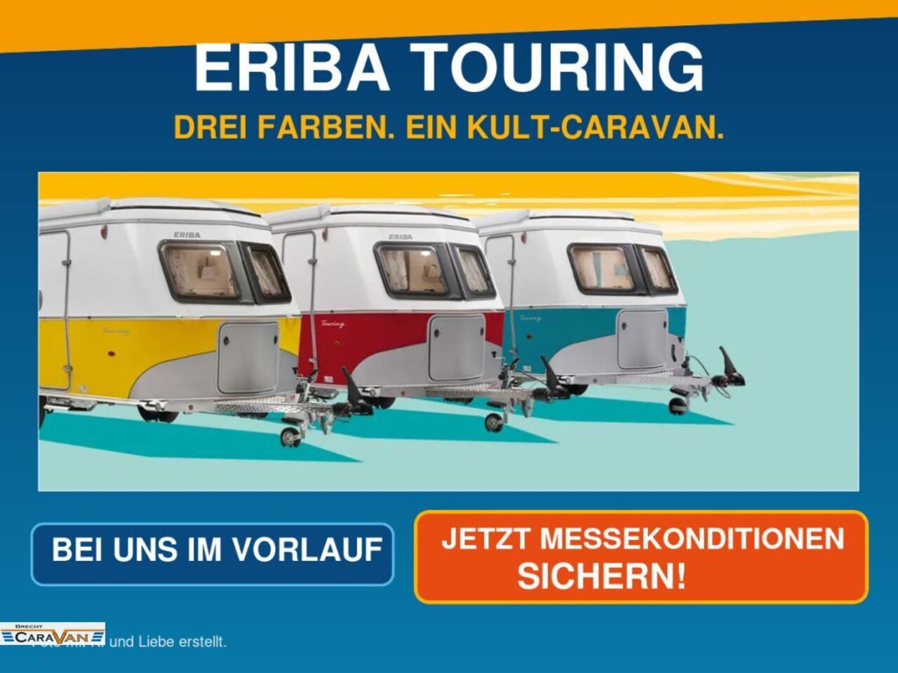 HYMER-ERIBA 430 Vorlauf! Messepreis anfragen Ansicht 1 für Fahrzeugdetailseite