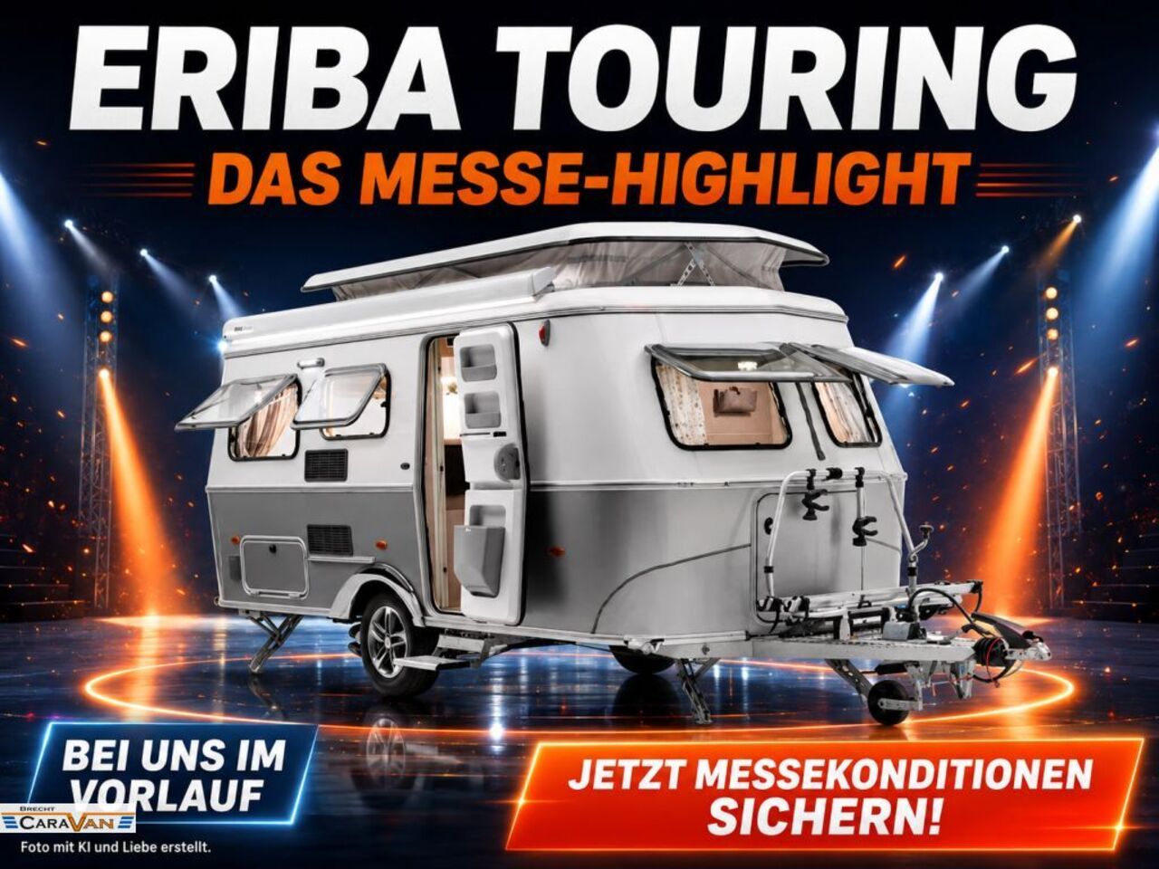 HYMER-ERIBA 542 Vorlauf! Messepreis anfragen Ansicht 1 für Fahrzeugdetailseite
