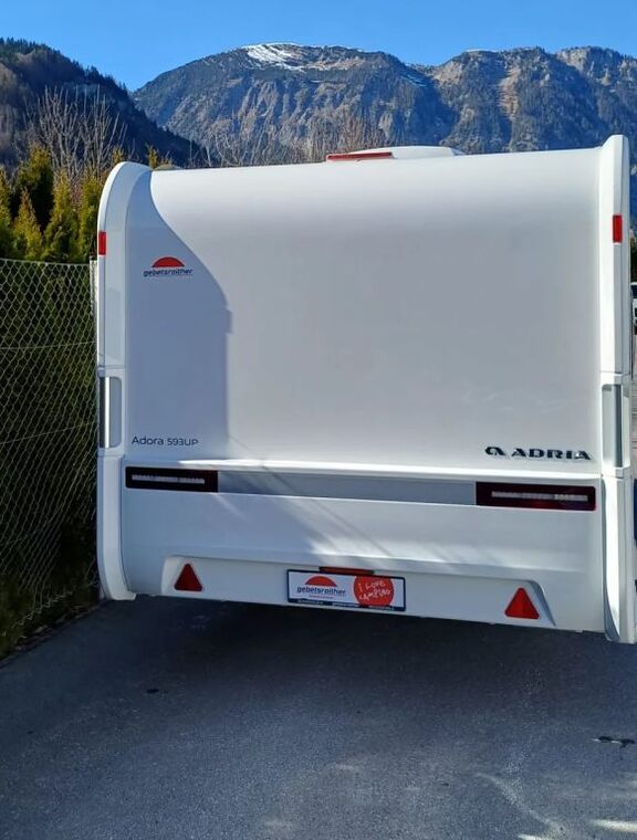 ADRIA 593 UP - Abverkauf- Doppelbett Ansicht 5 für Fahrzeugdetailseite