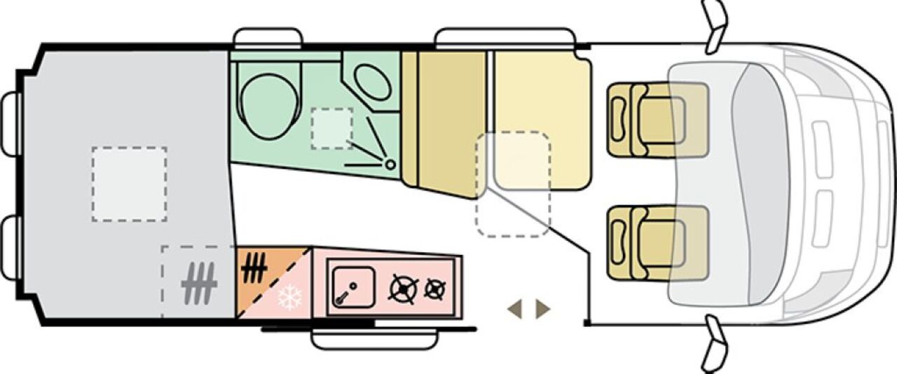 ADRIA Axess 600 SP Abverkauf-Sie sparen 7.810,-- Ansicht 19 für Fahrzeugdetailseite