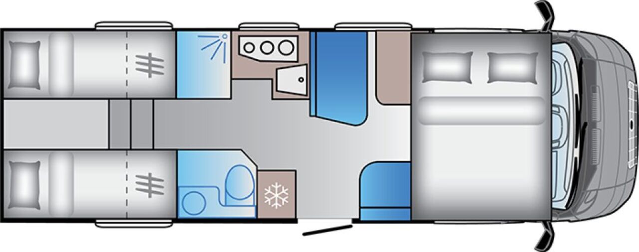 SUN LIVING 75 SL Lite - Verfügbar ab 07/2026 Ansicht 2 für Fahrzeugdetailseite