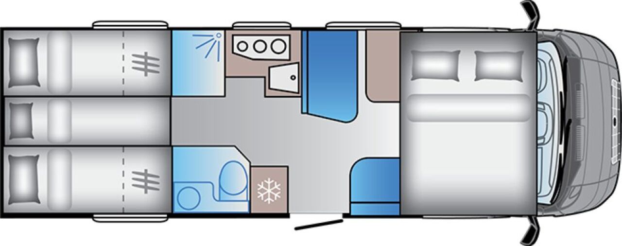 SUN LIVING 75 SL Lite - Verfügbar ab 07/2026 Ansicht 3 für Fahrzeugdetailseite