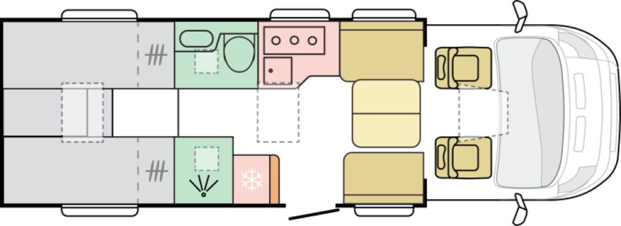 ADRIA 670 DL 60 Years Ansicht 2 für Fahrzeugdetailseite
