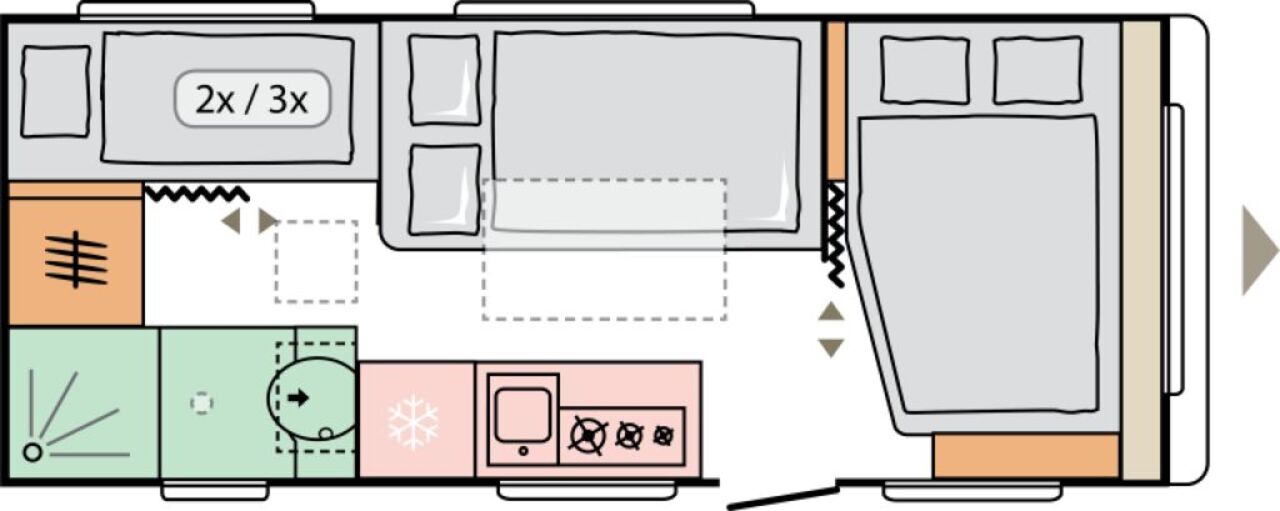 ADRIA 552 PK 60 Years Ansicht 3 für Fahrzeugdetailseite
