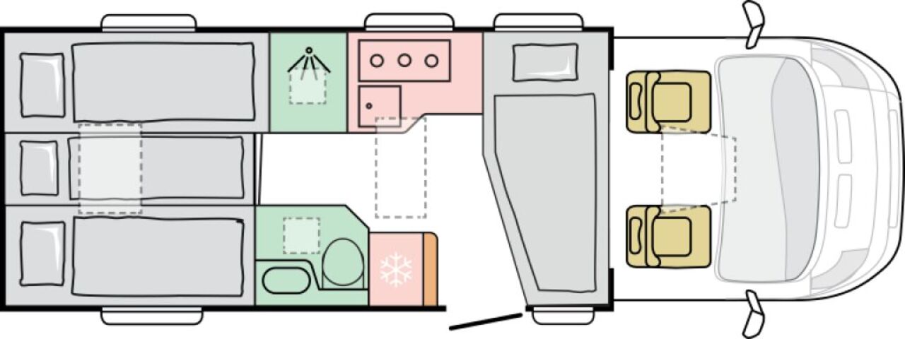 ADRIA Axess 650 DL Ansicht 3 für Fahrzeugdetailseite