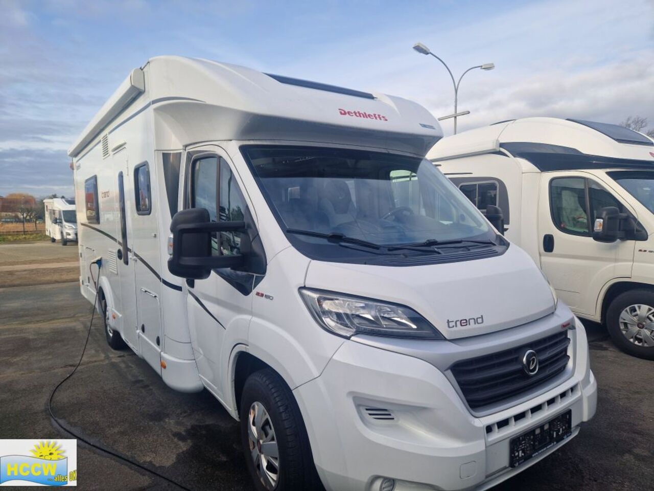 DETHLEFFS T 7017 EB 160 PS / Hubbett / SAT & TV Ansicht 1 für Fahrzeugdetailseite